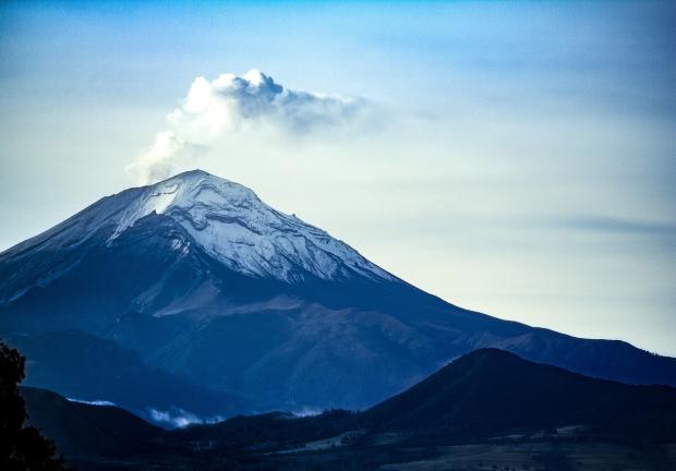 Se espera la caída de nieve o agua nieve en algunas zonas volcánicas.