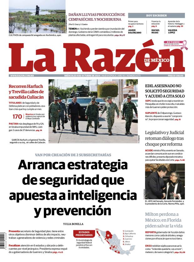 Versión Impresa, 09 octubre 2024