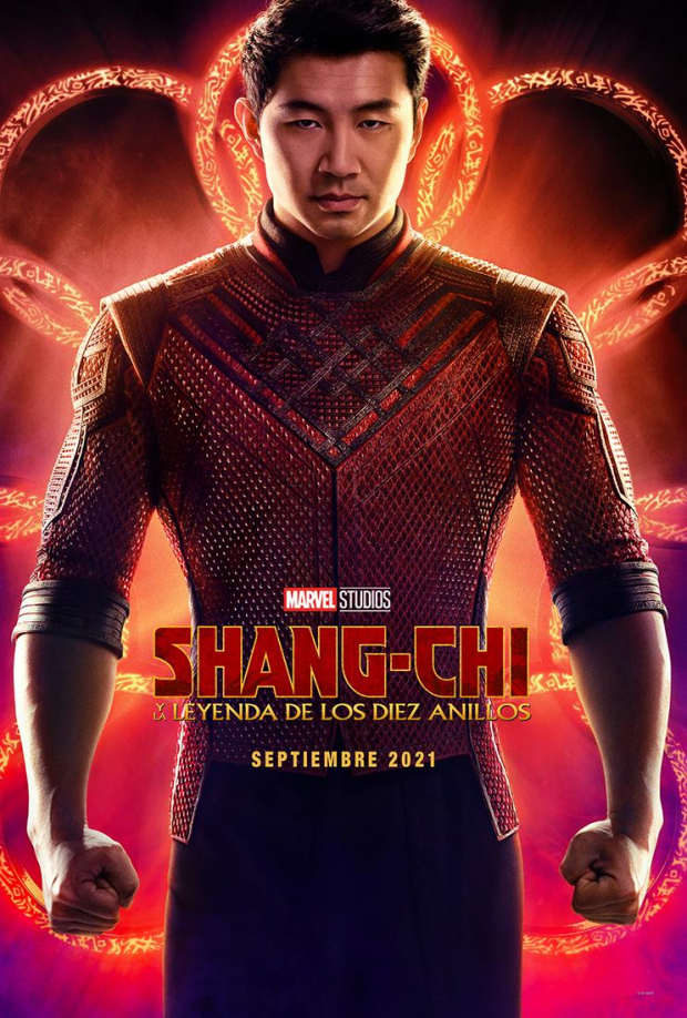 Parte del póster oficial de “Shang-Chi y la leyenda de los diez anillos”.
