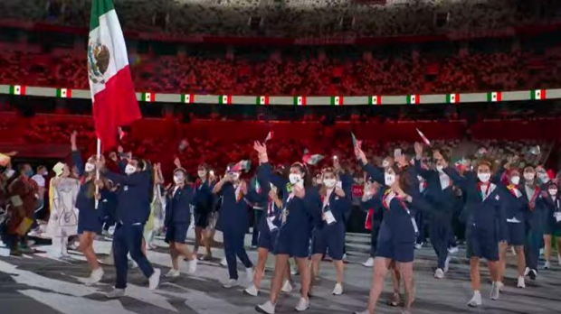 La delegación mexicana que participa en los Juegos Olímpicos de Tokio 2021