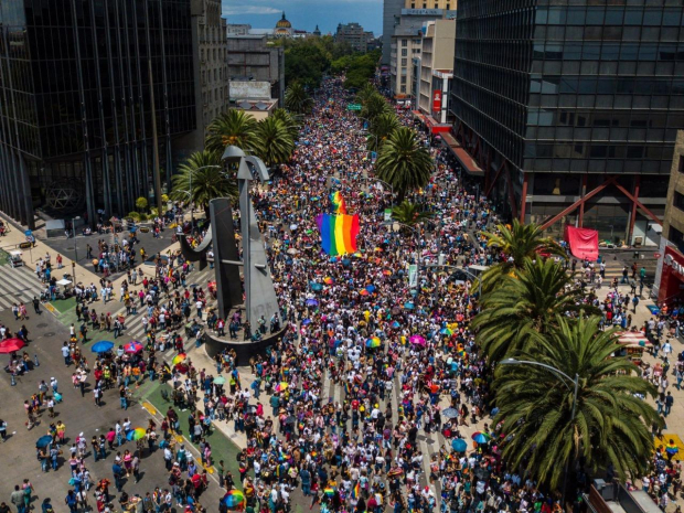 Marcha del orgullo LGBT en la Ciudad de México