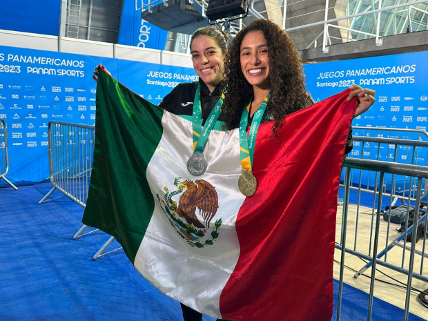 Ale Orozco y Gaby Agundez son la cara de México en los clavados. Foto: