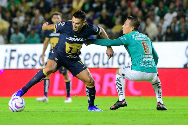 Pumas empató en su visita a León en la Jornada 15 del Apertura 2023 de la Liga MX