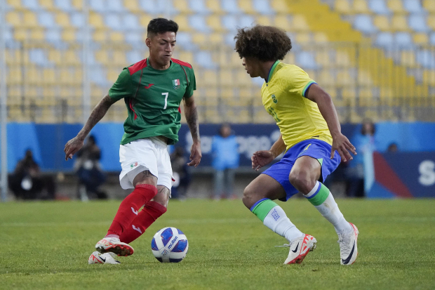 México y Brasil se enfrentaron en el Estadio El Sausalito de Viña del Mar.