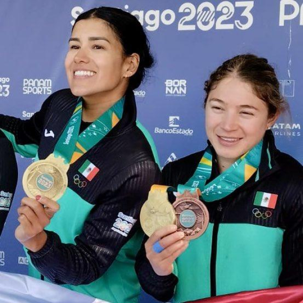 Beatriz Briones y Karina Alanís lograron el histórico oro 43 para México en los Juegos Panamericanos 2023, al ganar la prueba de K2 500 m femenil del canotaje de velocidad.