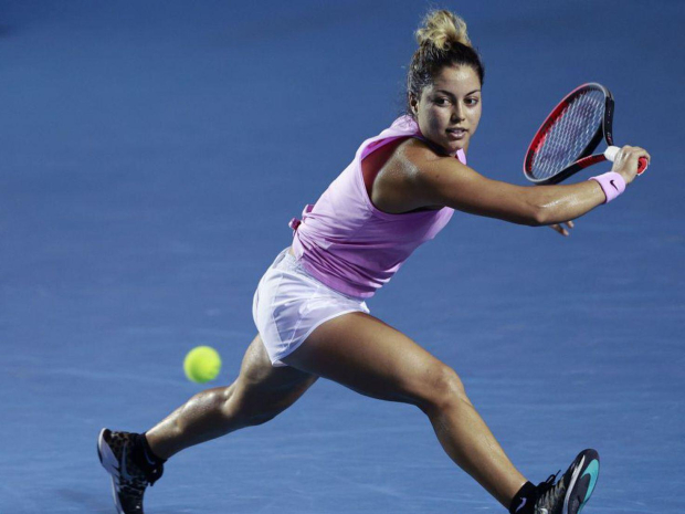 Renata Zarazúa jugó en la primera ronda del Australian Open 2024.