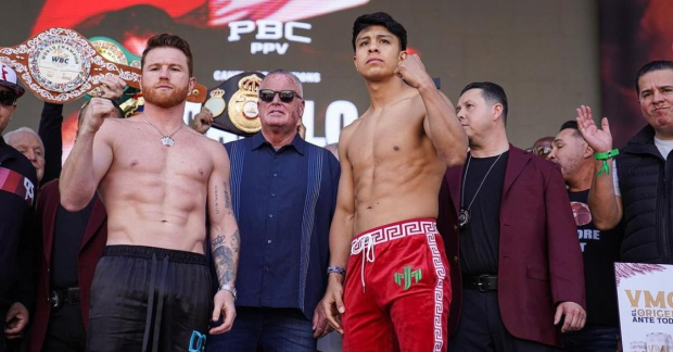 Canelo Álvarez y Jaime Munguía pelean en Las Vegas