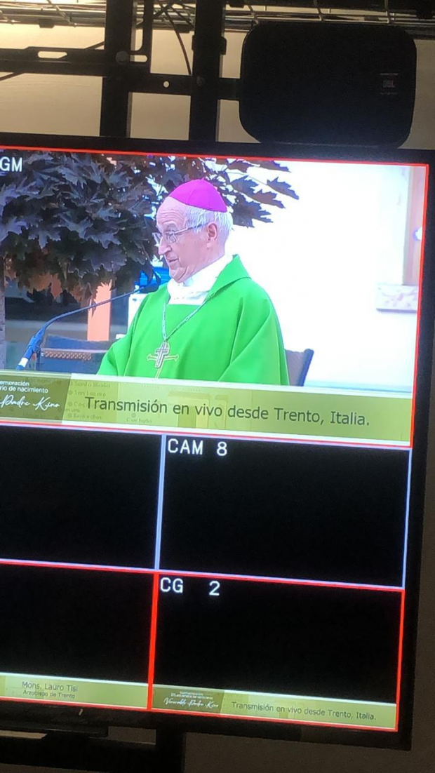 Reunión virtual con el Papa Francisco