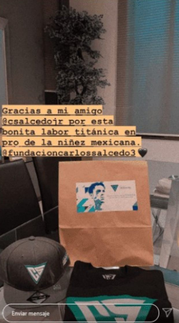 Historia de Instagram de Fernanda Guzmán