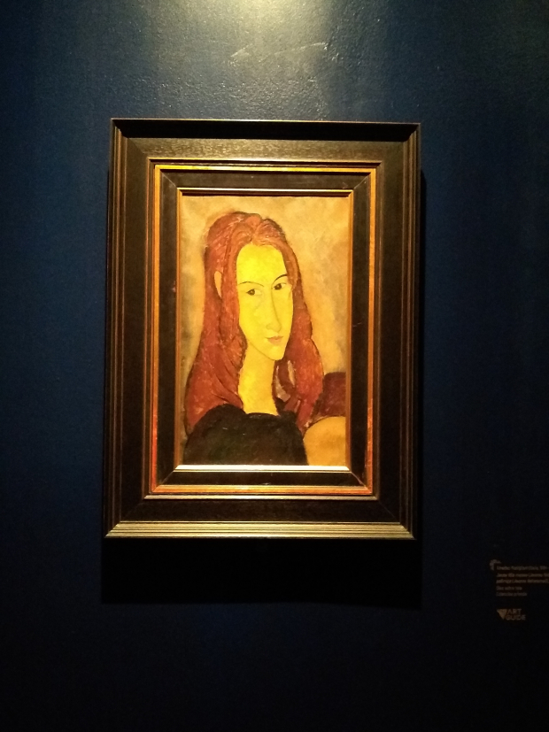 "Mujer pelirroja", de Modigliani.