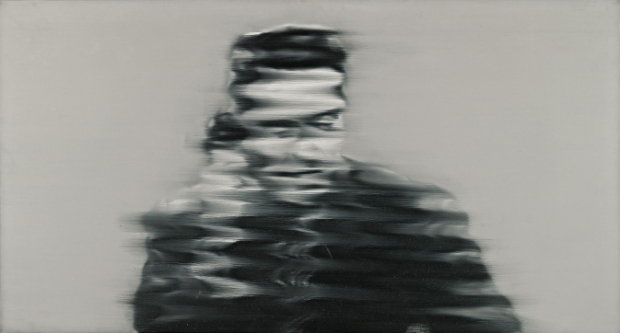 Gerhard Richter, Hombre al teléfono, óleo sobre tela, 1965.