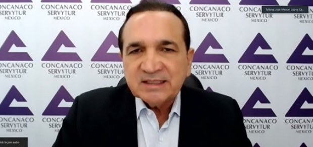 José Manuel López Campos, presidente de Concanaco-Servytur