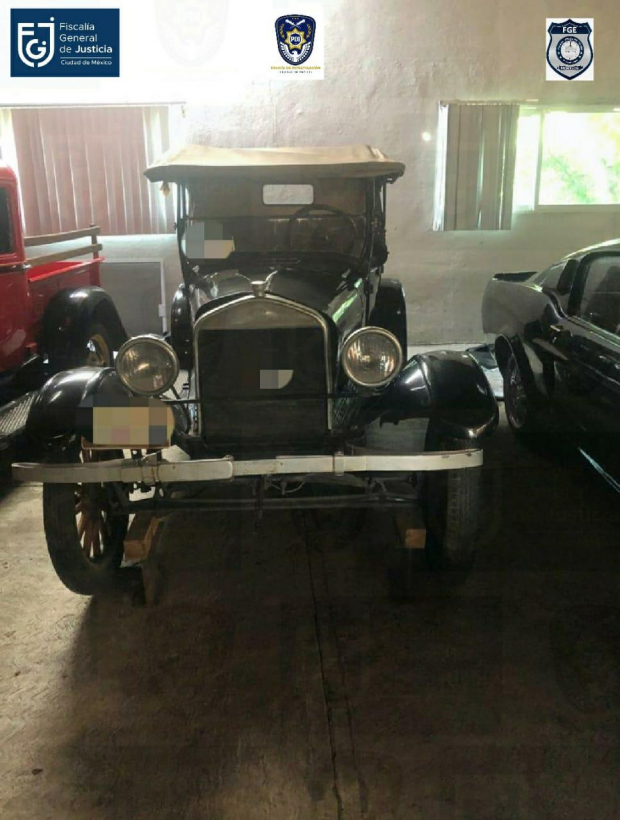Rolls Royce hp20, posiblemente de 1923, decomisado a Collins.