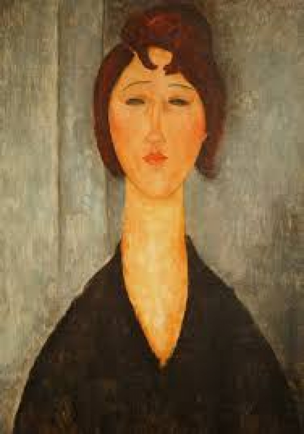 Mujer joven, Amedeo Modigliani, 1918, New Orleans Museum of Art