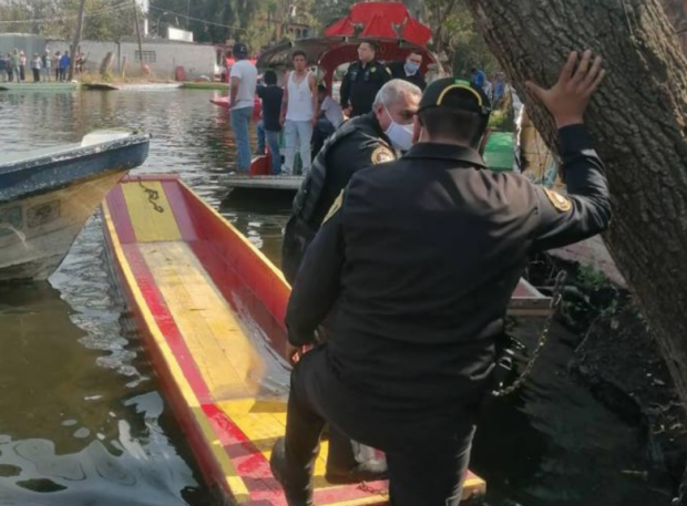 Policías y pobladores buscaron el cuerpo durante tres horas en el embarcadero nuevo de Nativitas