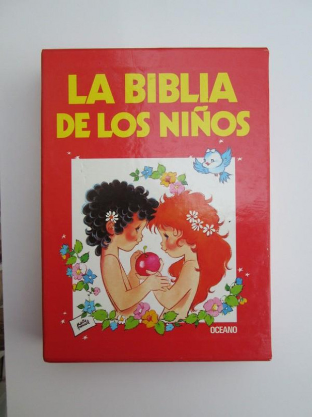 Portada de "La Biblia de los niños".