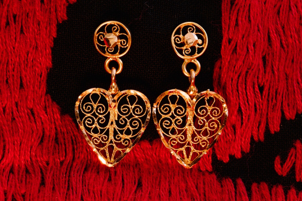 Piezas de joyería de Oro de Monte Albán para el 14 de febrero