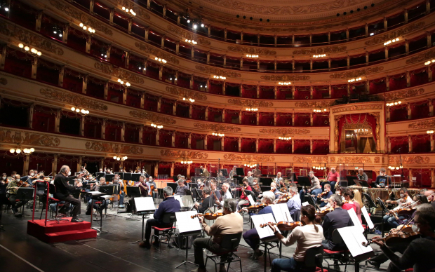 La orquesta de La Scala