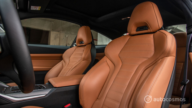 Los asientos del BMW Serie 4