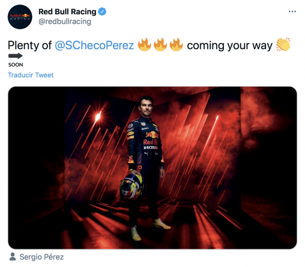 Checo Pérez es coequipero de Max Verstappen en Red Bull a partir de este año.