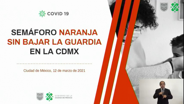 El GCDMX presentó el documento respectivo a esta semana sobre COVID-19.