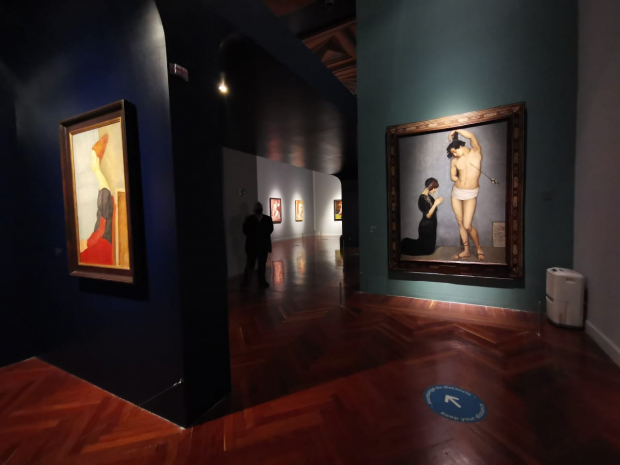 Vista de "El París de Modigliani y sus contemporáneos"
