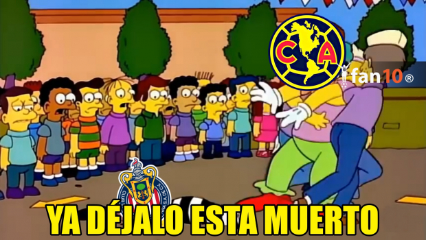 Memes del Chivas 0-3 América