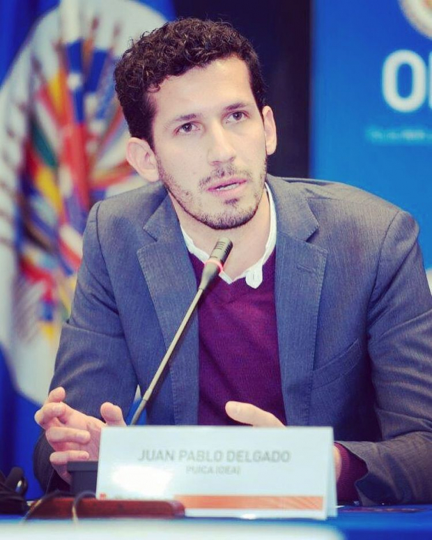 Juan Pablo Delgado, en una foto de archivo.