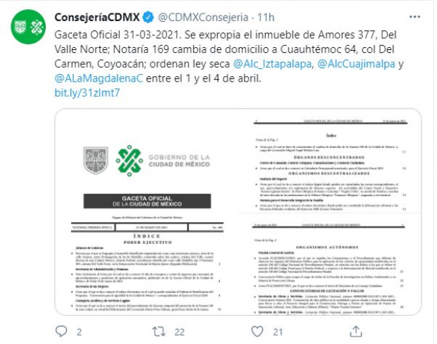 La Consejería Jurídica y de Servicios Legales de la CDMX fue la encargada de informar sobre la ley seca en la CDMX