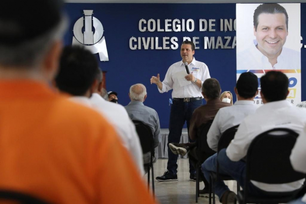 Mario Zamora es el candidato de la alianza “Va por Sinaloa”.