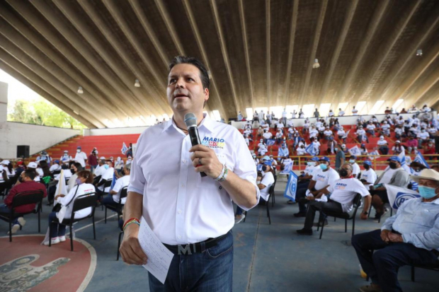 Mario Zamora es candidato a gobernador por la Alianza “Va por Sinaloa”.