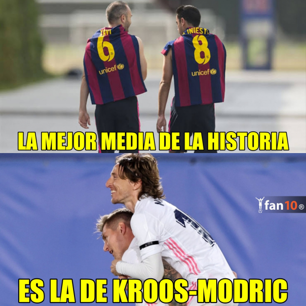 Meme 1 del Real Madrid-Barcelona