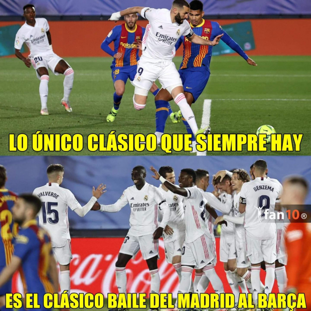 Meme 4 Real Madrid-Barcelona