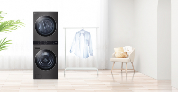 Con LG WashTower puedes desinfectar tu ropa de una manera rápida y eficaz