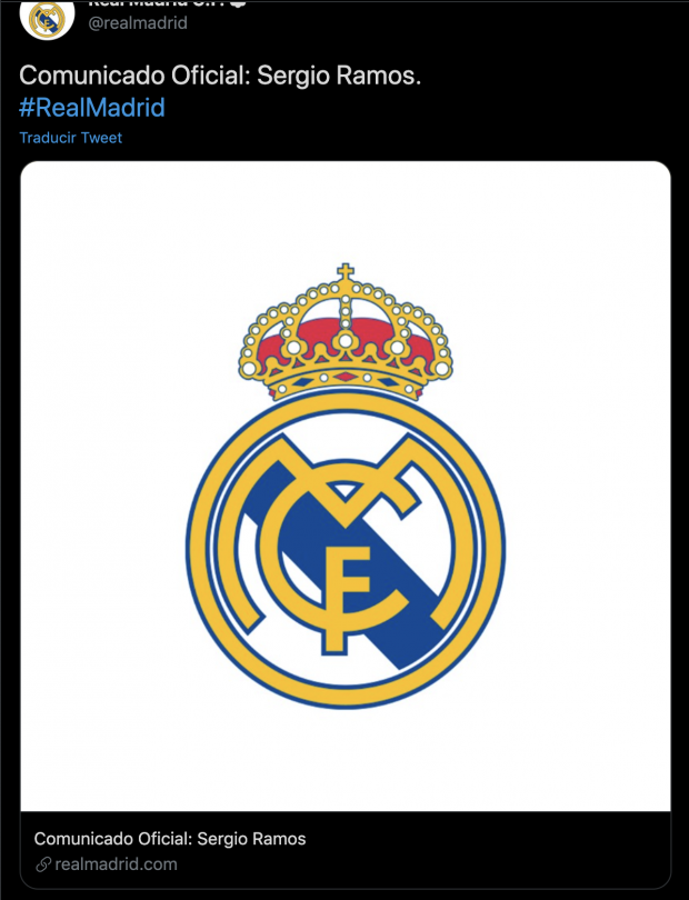 Publicación del Real Madrid