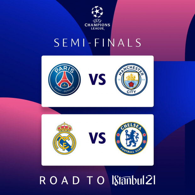 Las semifinales de la Champions League ya están listas.