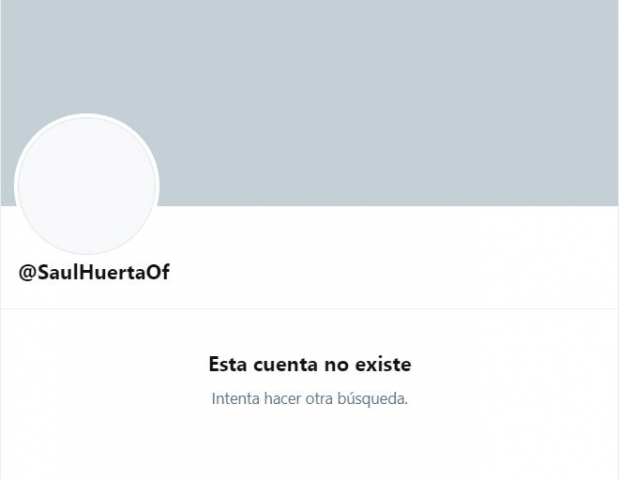 Saúl Huerta, diputados federal de Morena, borra su cuenta de Twitter.