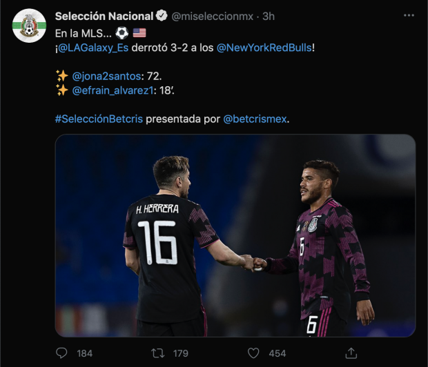 La Selección Nacional de México se olvidó de "Chicharito".