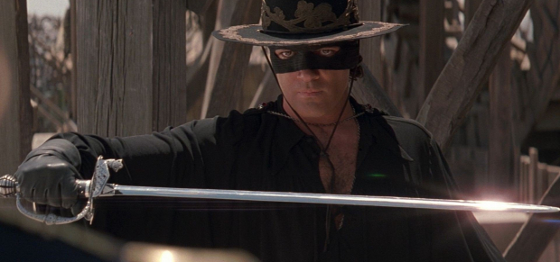 La máscara del Zorro con Antonio Banderas