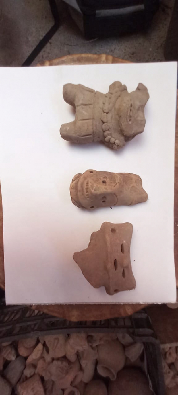 Figurillas antropomorfas que recibió el INAH.
