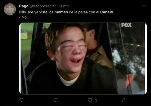 "Canelo" Álvarez también ganó en los memes.