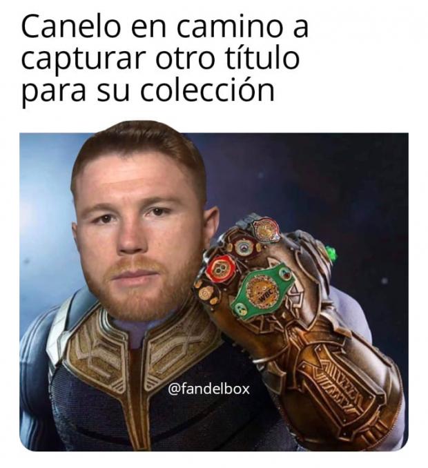 "Canelo" Álvarez también ganó en los memes.
