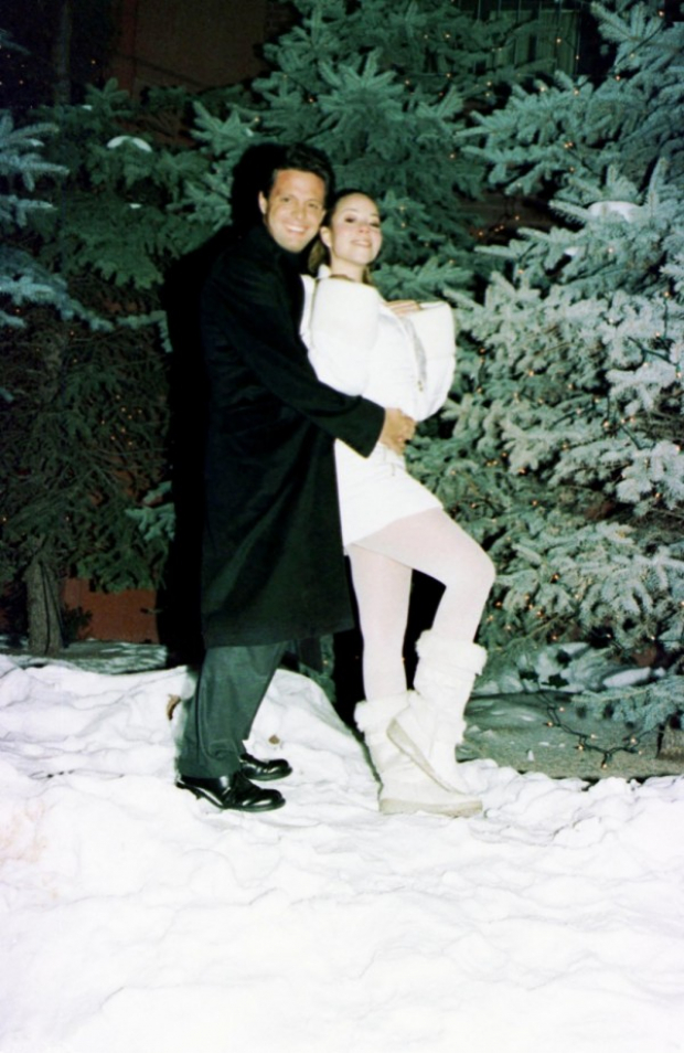 Luis Miguel y Mariah Carey se conocieron en Aspen