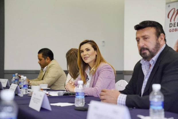 La candidata a la gubernatura de Baja California, Marina del Pilar, presentó su plan “Para Vivir un Estado Sustentable en Agua, Energía e Infraestructura”.