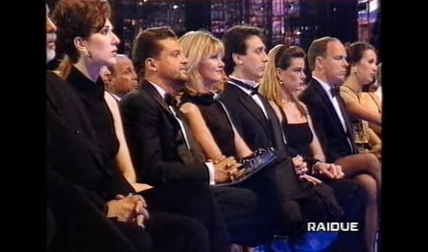 Luis Miguel en Mónaco en concierto de Laura Pausino