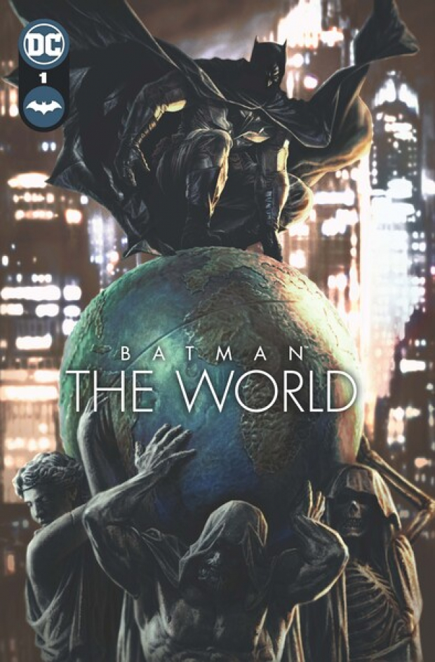 La portada de "Batman: The World"