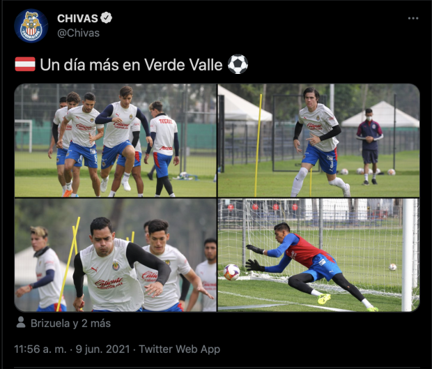 Chivas ya inició su pretemporada de cara al Apertura 2021.