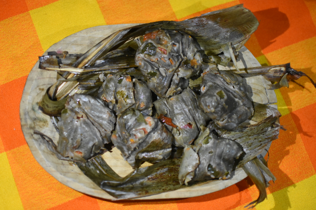 Corundas, una de los platillos de Cocina Kopecua