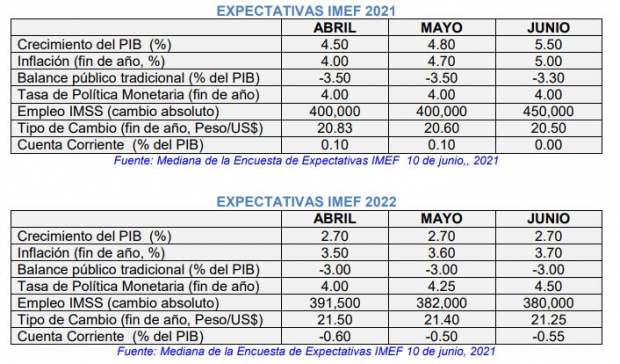 Perspectivas del IMEF