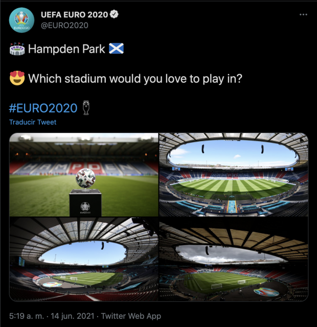 La Eurocopa 2021 está disputando su primera jornada.